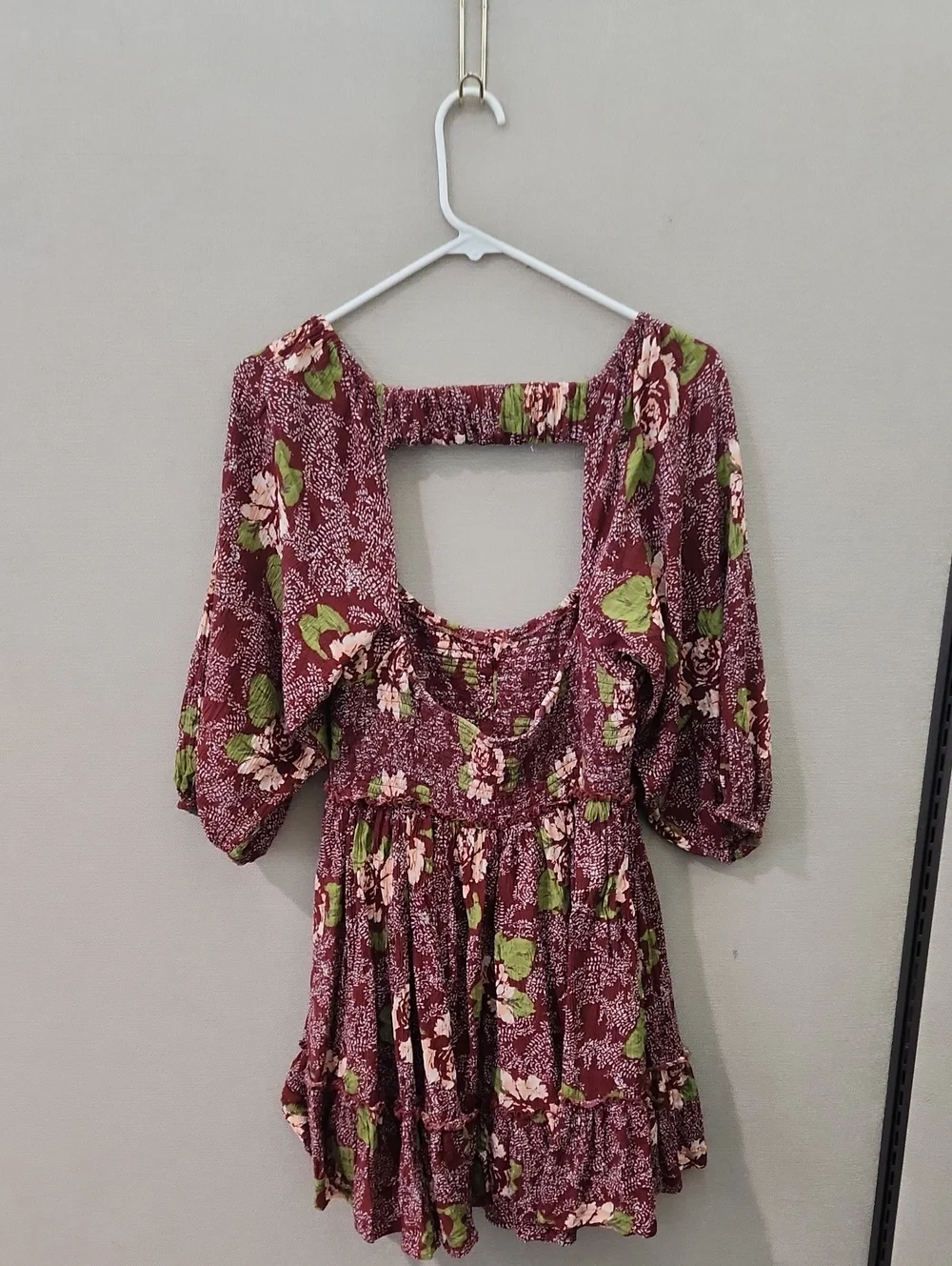 Free People Summer Picnic Mini Dress